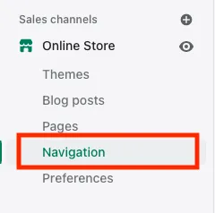 Navigation menus for footer and other