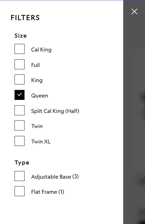 queen filter example